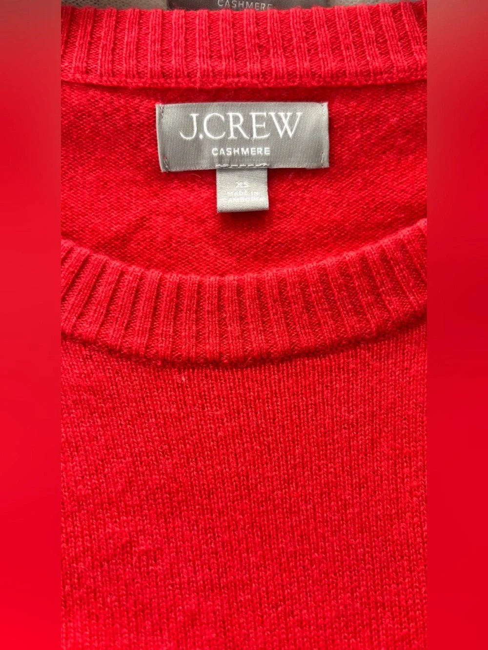 J.Crew Perfect cashmere crewneck